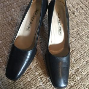 Martinez Valero Leather Heels Shoes Made in Spain